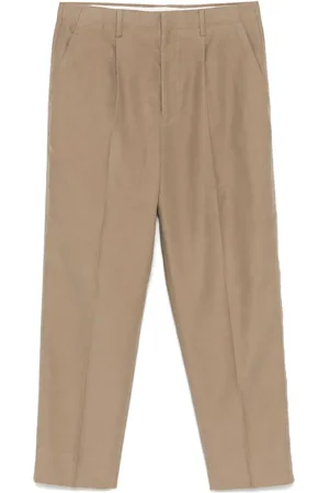 Ermenegildo Zegna Pantalon court à détails plissés
