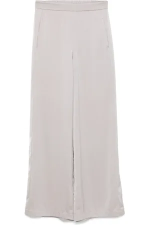 Allude Pantalon en satin
