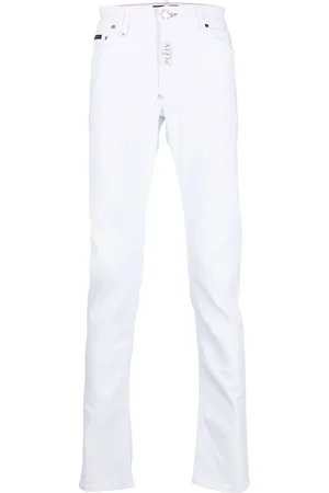 Philipp Plein Jean slim à patch logo