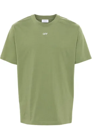 OFF-WHITE T-shirt en coton à motif Arrows cousu