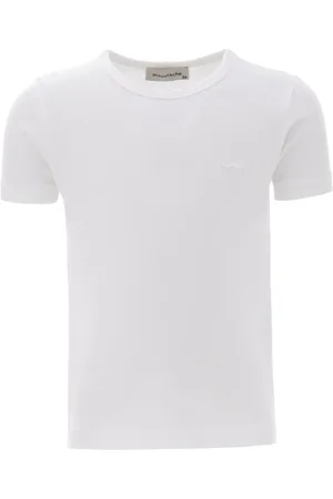 M. Moustache T-shirt en coton à col rond