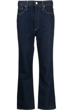 AGOLDE Jean évasé Whisper à taille mi-haute