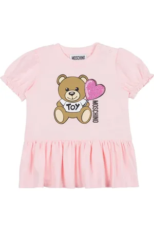 Moschino Robe à logo imprimé