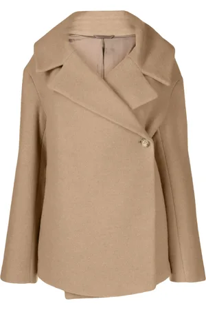 Totême Veste oversize à fermeture décalée