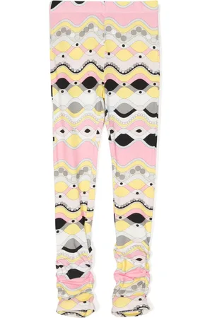 PUCCI Junior Legging à motif géométrique