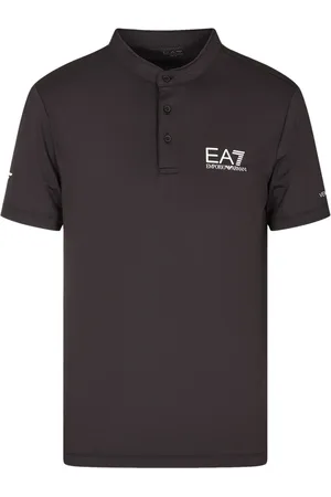 EA7 T-shirt à col montant