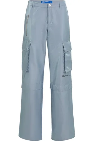 Karl Lagerfeld Pantalon droit à poches cargo