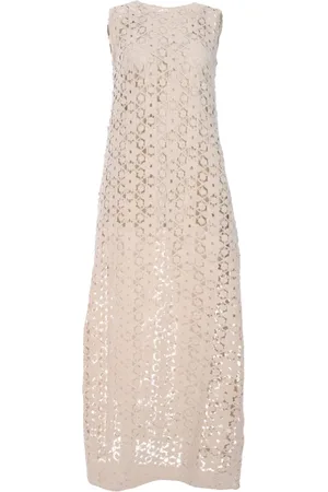 ALOHAS Robe mi-longue Arum en dentelle