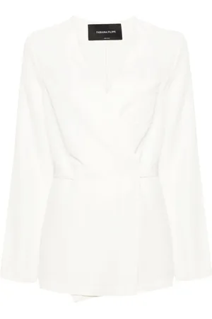 Fabiana Filippi Blazer à design sans revers