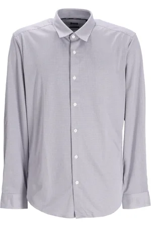 HUGO BOSS Chemise à minis-carreaux