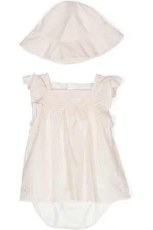 Chloé Robe évasée à étoiles brodées