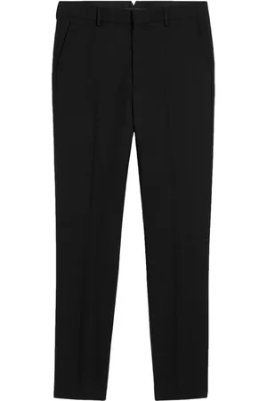 Ami Pantalon de costume en laine à coupe fuselée