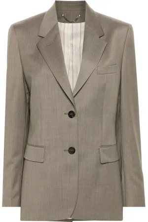Golden Goose Blazer en laine à simple boutonnage