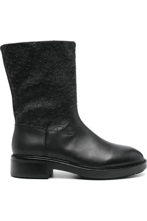Calvin Klein Bottes à logo embossé