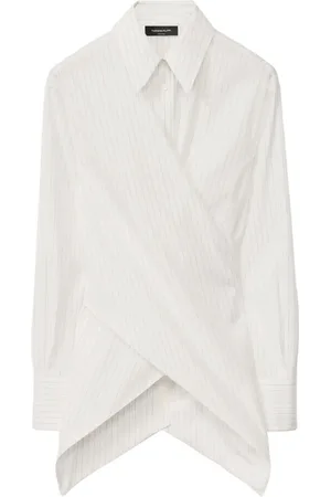 Fabiana Filippi Chemise rayée à design portefeuille