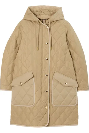 Burberry Parka matelassée à losanges