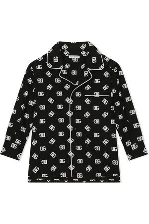 Dolce & Gabbana Chemise de pyjama à logo DG