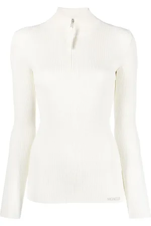 Moncler Pull en maille nervurée