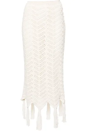 Alanui Minijupe en maille chevrons