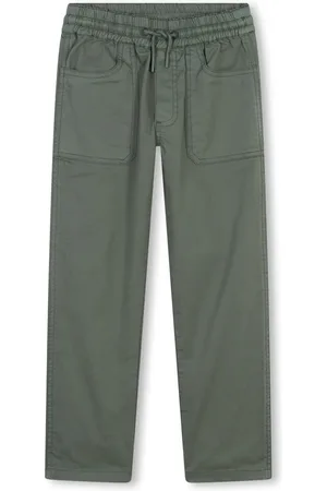 Kenzo Pantalon à logo brodé