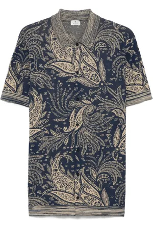 Etro Chemise à motif cachemire en jacquard
