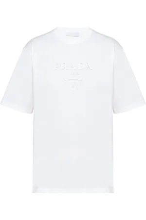 Prada T-shirt à logo embossé