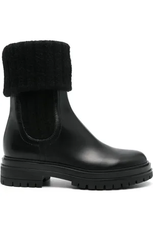 Gianvito Rossi Bottines à rabat 45 mm