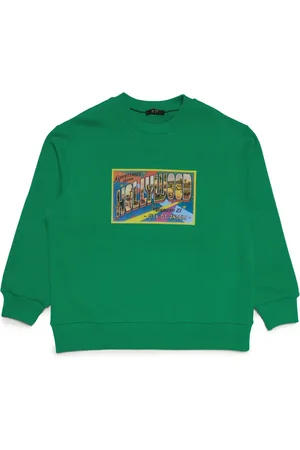 Nº21 Sweat en coton à imprimé graphique