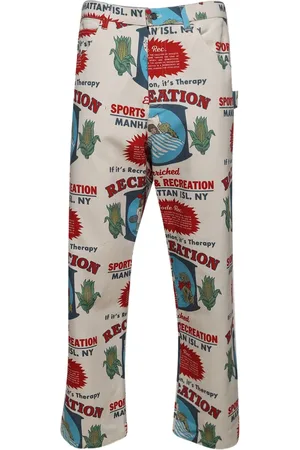 BODE Pantalon à imprimé graphique