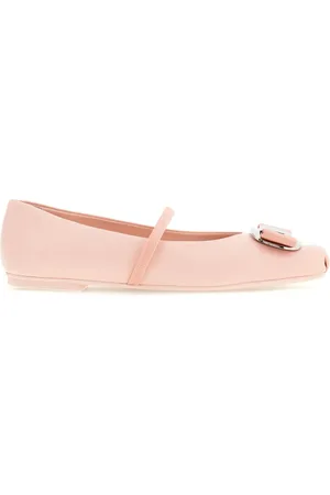 Salvatore Ferragamo Ballerines New Vara à logo gravé