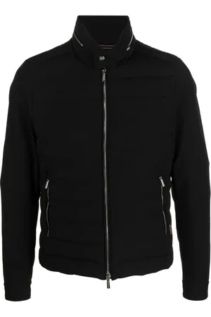 MOORER Veste zippée à fini matelassé