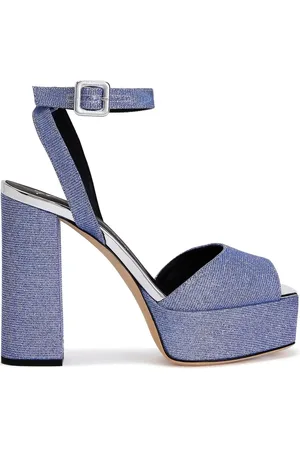 Giuseppe Zanotti Sandales pailletées à semelle plateforme
