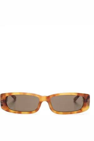 Linda Farrow Lunettes de soleil Talita à monture rectangulaire