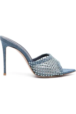 LE SILLA Mules Gilda 110 mm à ornements en cristal