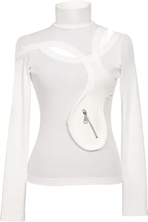 Natasha Zinko T-shirt en jersey à manches longues