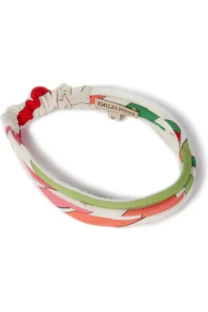 PUCCI Junior Serre-tête à imprimé Marmo