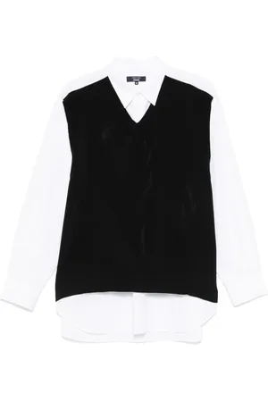 Comme des Garçons Chemise à design superposé