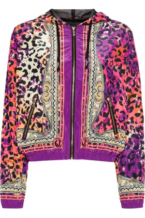 Roberto Cavalli Veste imprimée à capuche