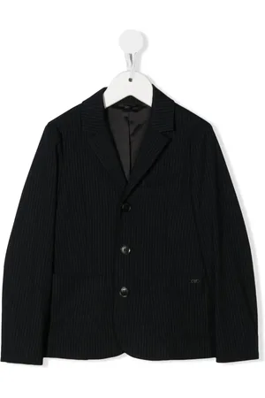 Emporio Armani Blazer à fines rayures