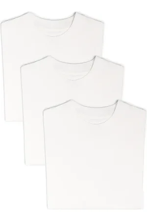 Jil Sander Lot de 3 t-shirts à patch logo
