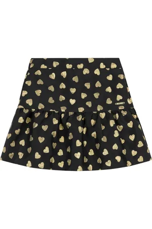 Moschino Jupe à motif cœur