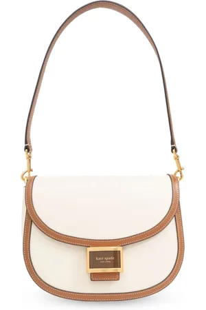 Kate Spade Sac porté épaule Katy en cuir à plaque logo
