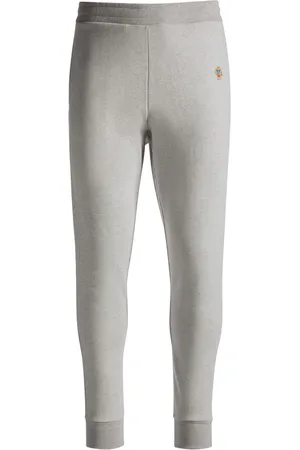 Bally Pantalon de jogging en laine à patch logo