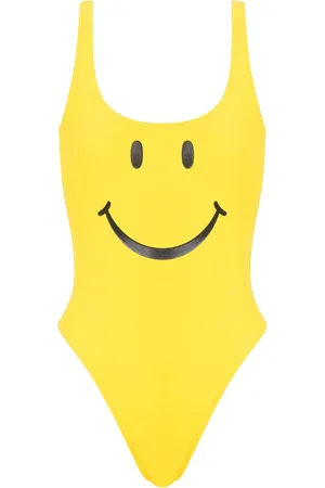 Moschino Maillot de bain à motif Smiley