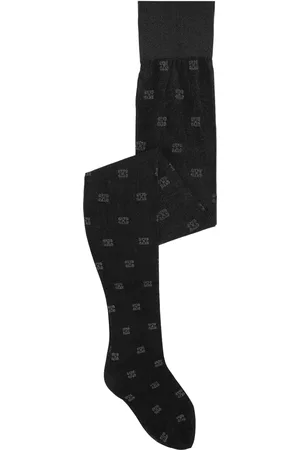 Ganni Chaussettes à logo brodé