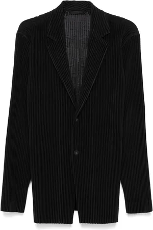 Issey Miyake Blazer à effet plissé