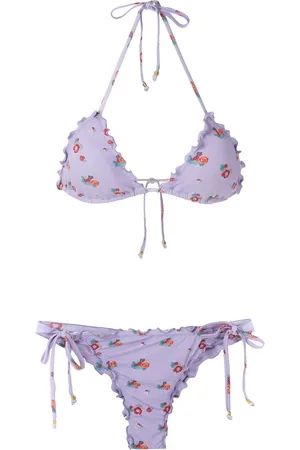 AMIR SLAMA Bikini imprimé