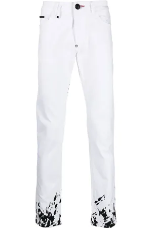 Philipp Plein Jean slim à imprimé graphique