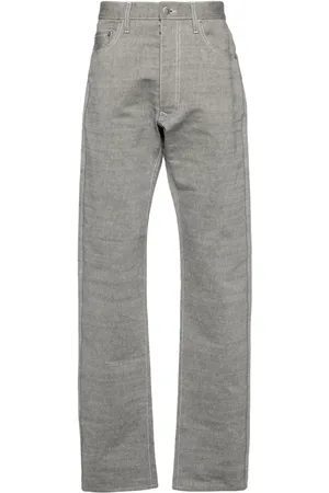 Maison Margiela Jean cigarette à coutures signature