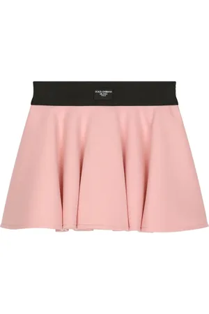 Dolce & Gabbana Minijupe évasée à appliqué logo